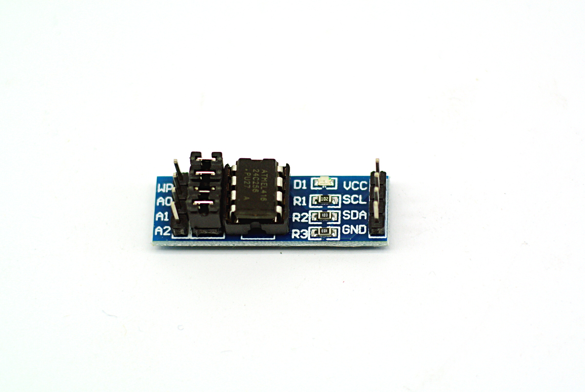I2C EEPROM Modul 24C256 gesockelt - zum Schließen ins Bild klicken