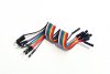 10 pin Male/Female Jumper Wires 2.54mm RM 200mm Länge
