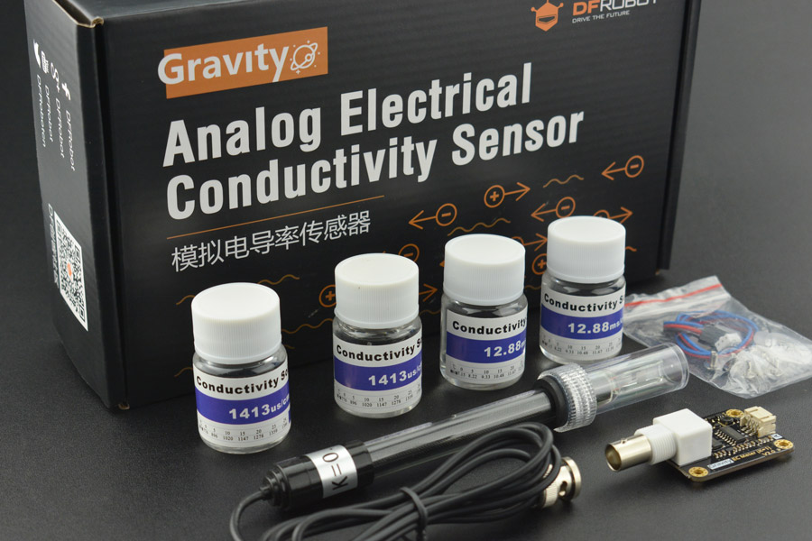 Analog Electrical Conductivity Sensor /Meter V2 (K=1) - zum Schließen ins Bild klicken