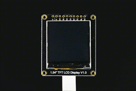 1.54" 240x240 IPS TFT LCD Display with MicroSD Card GDI - zum Schließen ins Bild klicken