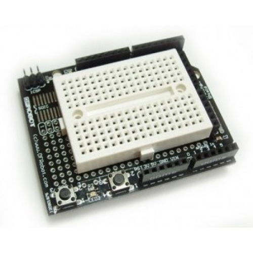 Prototyping Shield für Arduino - zum Schließen ins Bild klicken