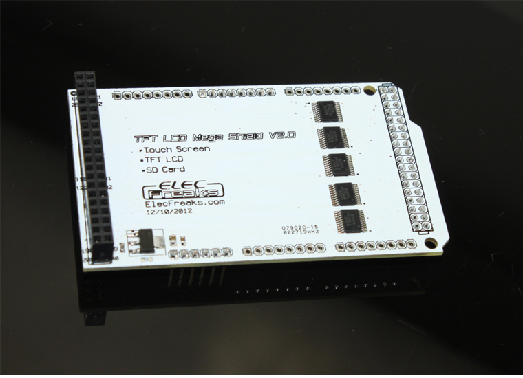 LCD TFT01 Arduino Mega Shield v2.2 - zum Schließen ins Bild klicken