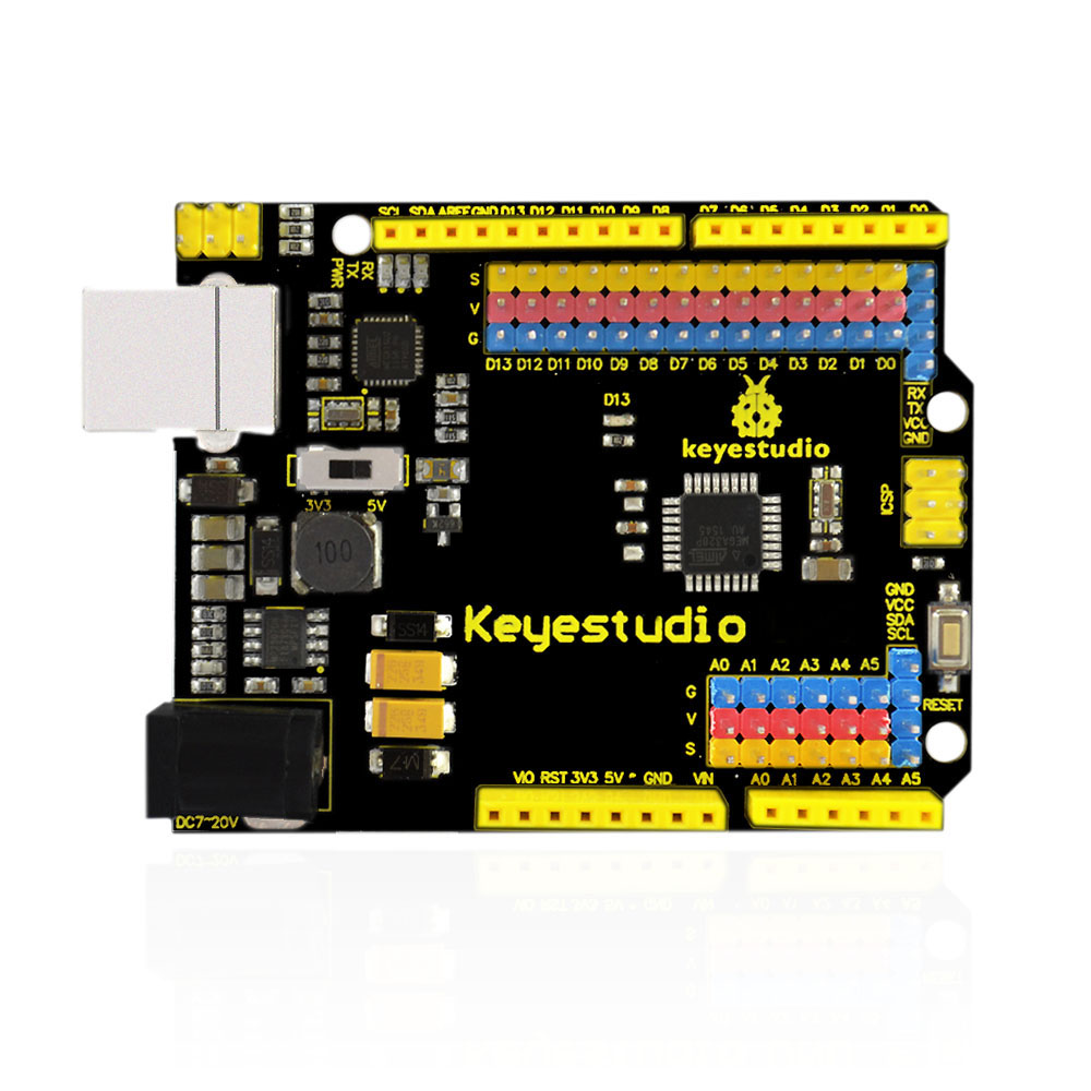 Keyestudio R3 Official Upgrated Version Pin Header Interface - zum Schließen ins Bild klicken